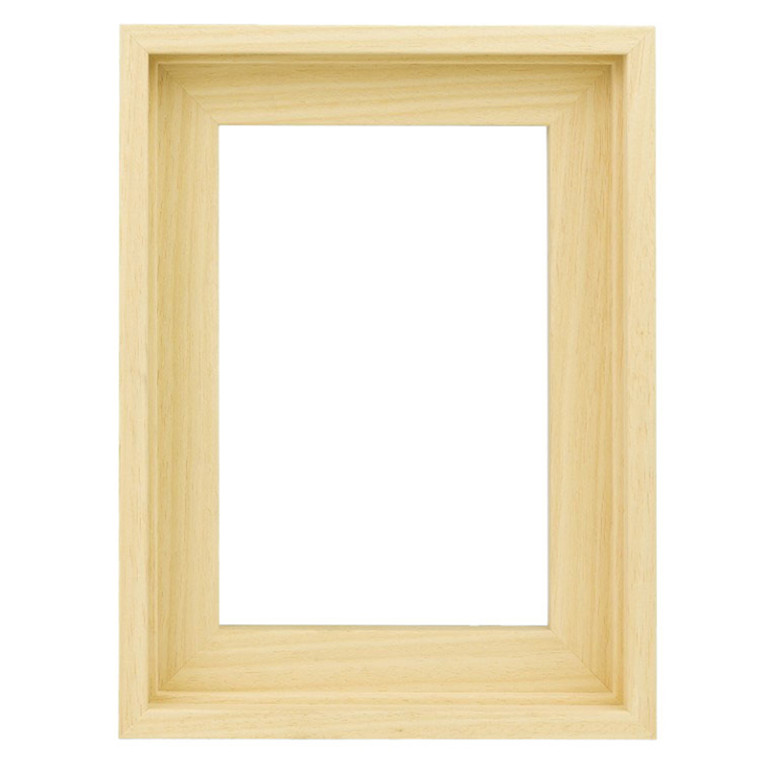 Baklijst Blank 50x70 cm - Vooraanzicht