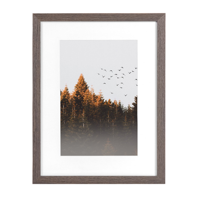 Fotolijst Floss Grijs 40x60 cm - Art Print en Passe Partout