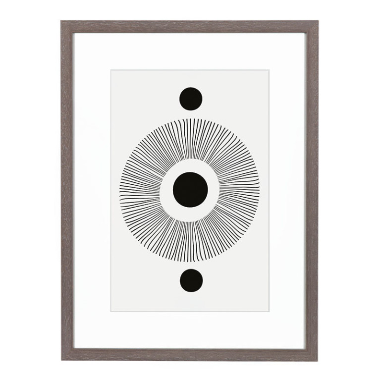 Wissellijst Vergrijsd A3 - Art Print en Passe Partout