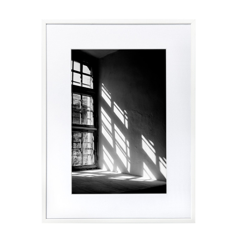 Wissellijst Wit 60x90cm met print