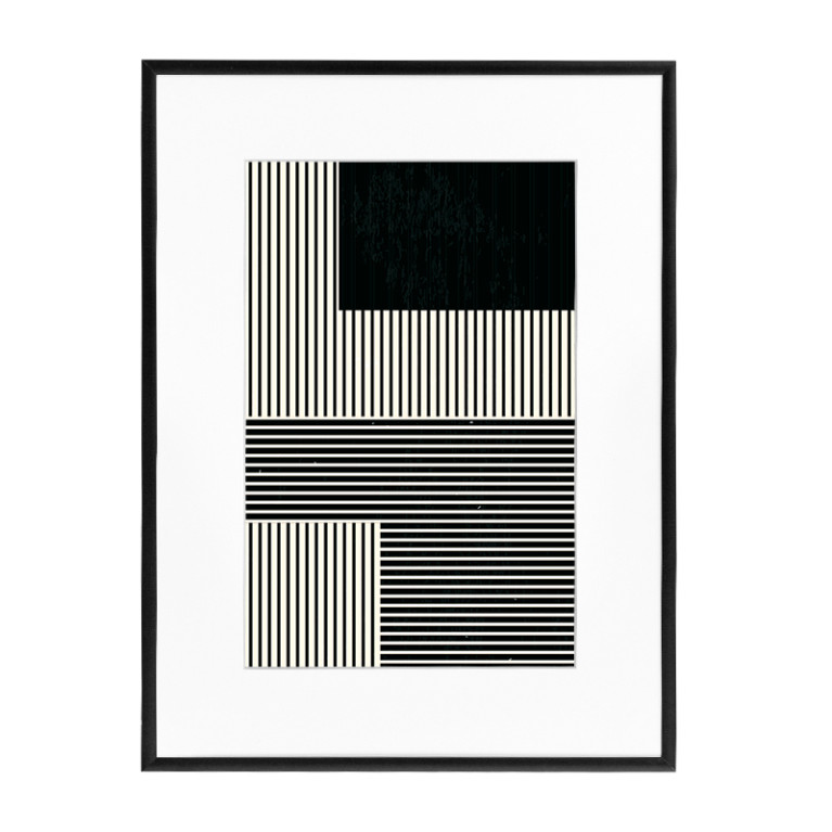 Wissellijst Aluminium Mat Zwart A0 - Art Print en Passe Partout