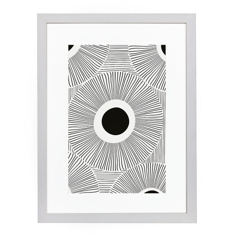 Wissellijst Hout_Wit_Breed A0 - Art Print en Passe Partout