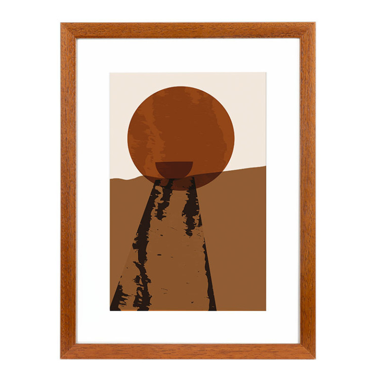 Wissellijst Beuken 50x50 cm - Art Print en Passe Partout