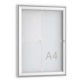 Informatiekast Buiten Draaideur 4x A4 Basic