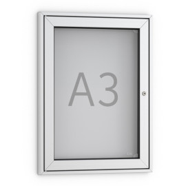 Informatiekast Buiten Draaideur Poster A3 Premium