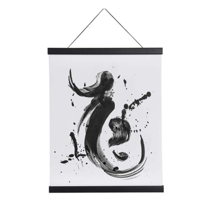 Posterhanger Zwart 22cm