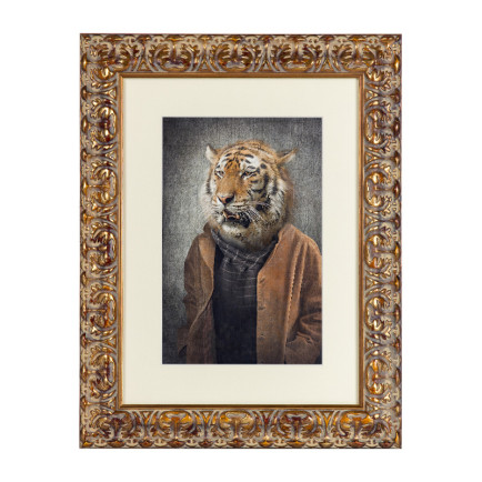 Fotolijst Germain Goud A4 (21x29,7 cm) - Art Print en Passe Partout